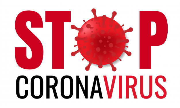 stop coronavirus poster with text 103688 415