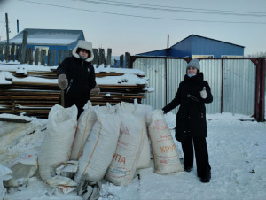Волонтёры колледжа помогают приюту для животных «Ласка»!