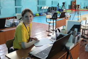 На рабочем месте Богданова Анисья